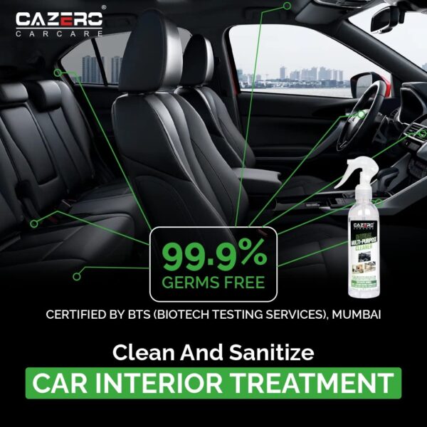 CAZERO Natural Multi-Purpose Cleaner Spray Anti-microbacterial - Image 3