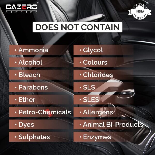 CAZERO Natural Leather Cleaner Spray - Image 2