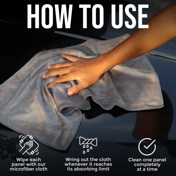 Car101 400 gsm microfiber cloth - Image 2