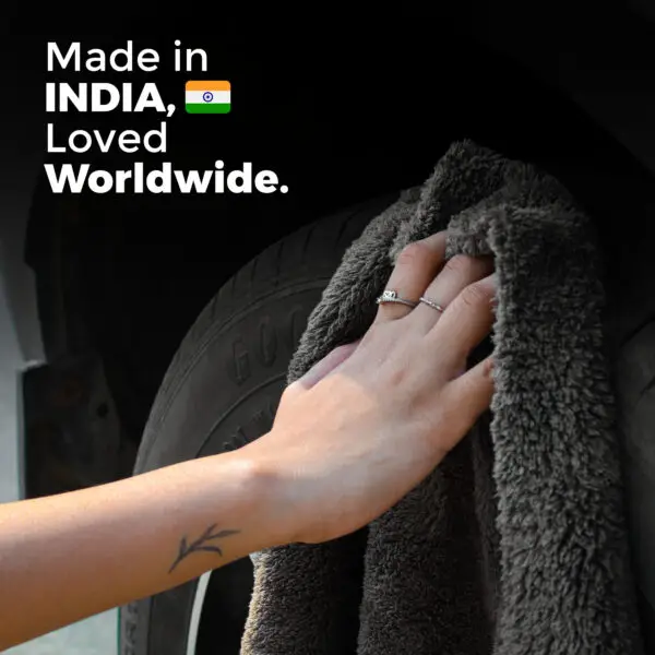 Car101 Coral fleece microfiber towel - 550 gsm