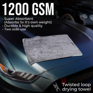Car101 500 gsm microfiber towel