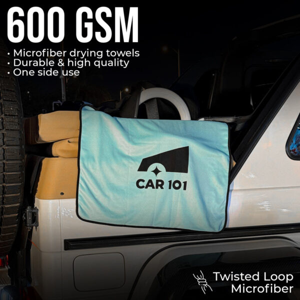 Car101 600 gsm twisted loop drying towel - Image 3