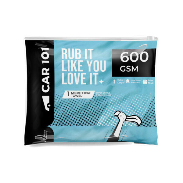 Car101 600 gsm twisted loop drying towel - Image 5