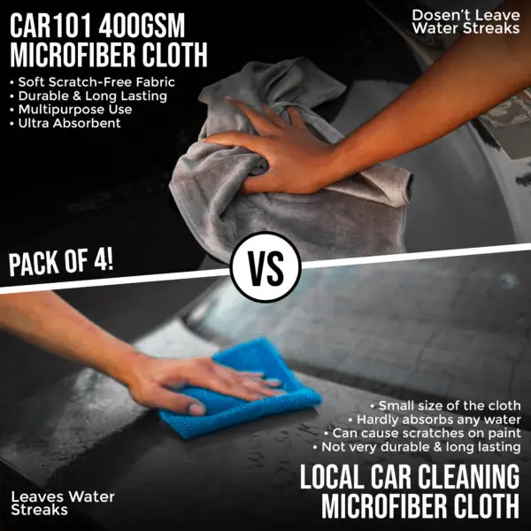 Car101 400 gsm microfiber cloth - Image 4