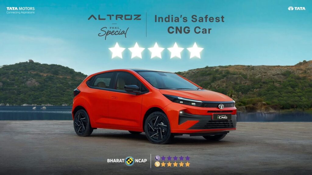 टाटा अल्ट्रॉझ (Tata Altroz): पुन्हा एकदा सुरक्षिततेचा ‘गोल्ड स्टँडर्ड’! 🏆