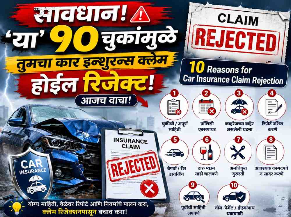 10 Reasons for Car Insurance Claim Rejection