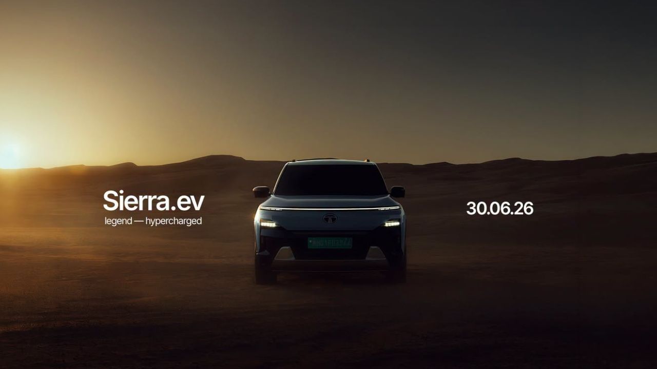Tata Sierra EV Teased
