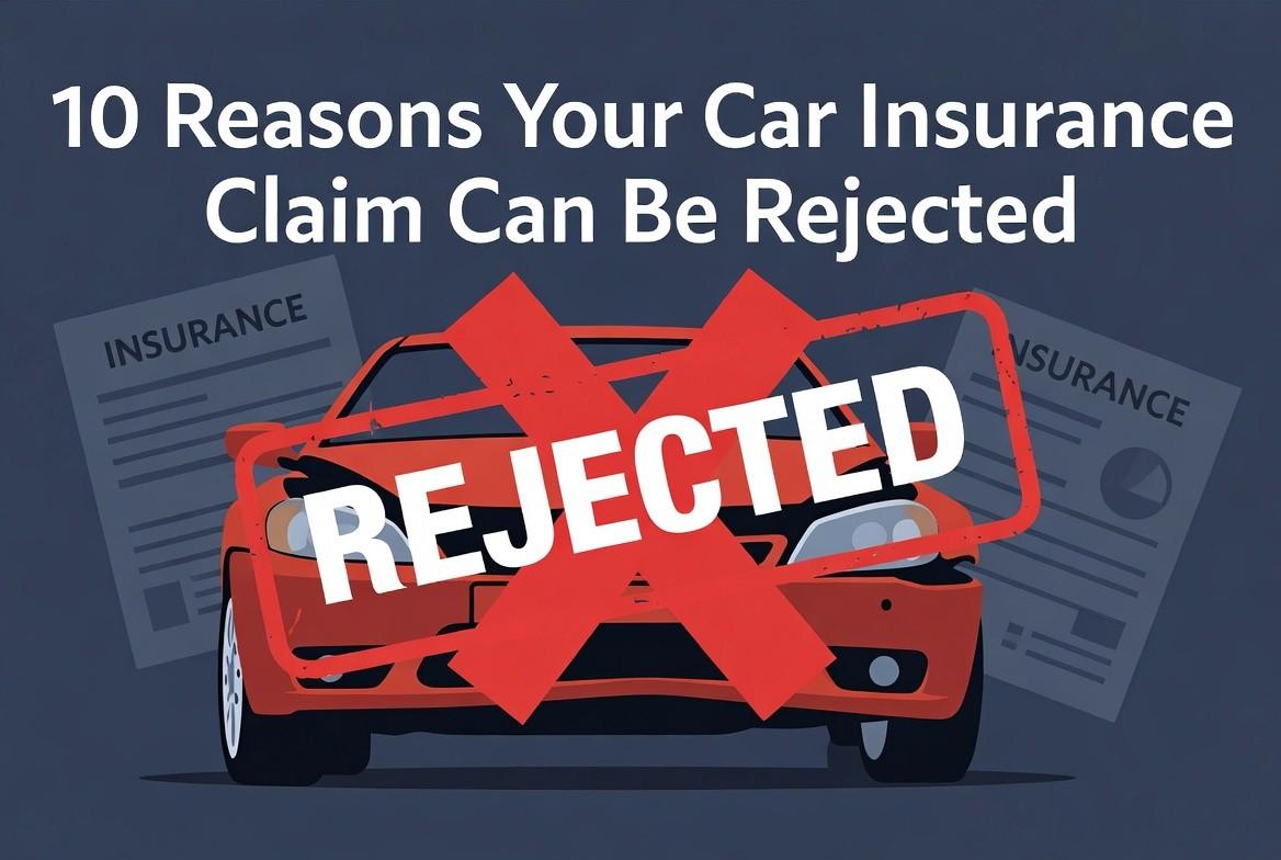 10 Reasons for Car Insurance Claim Rejection