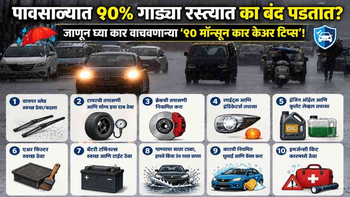 10 Monsoon Car Care Tips