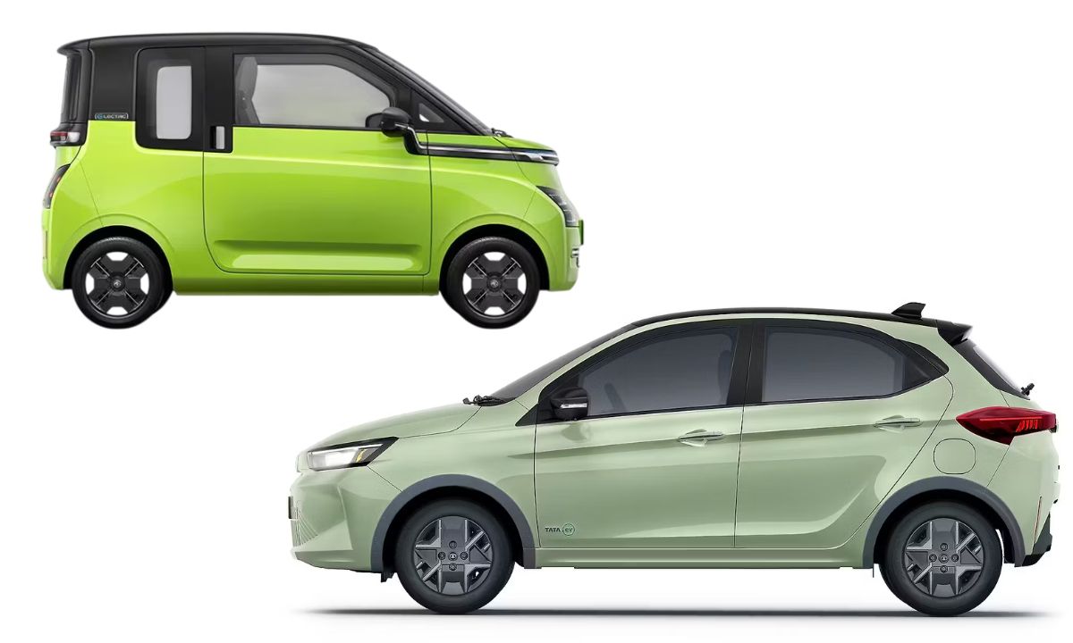 New Tata Tiago EV vs MG Comet EV