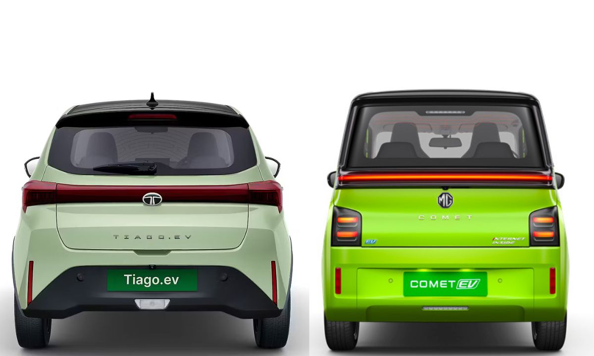 New Tata Tiago EV vs MG Comet EV