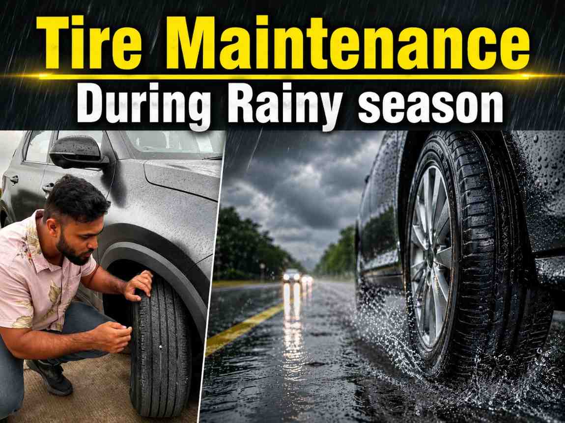 Tire Maintenance During Rainy Season