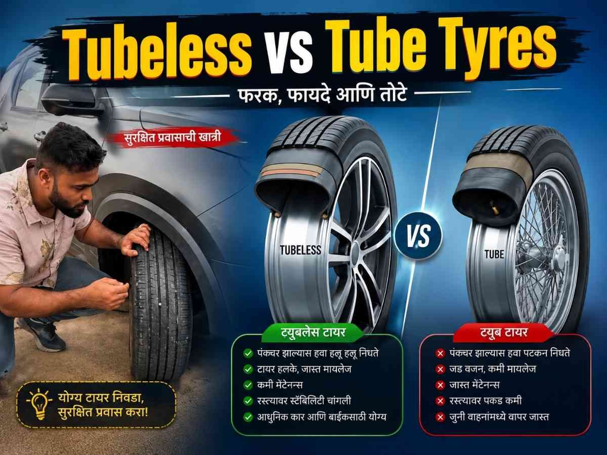 Tubeless vs Tube Tyres
